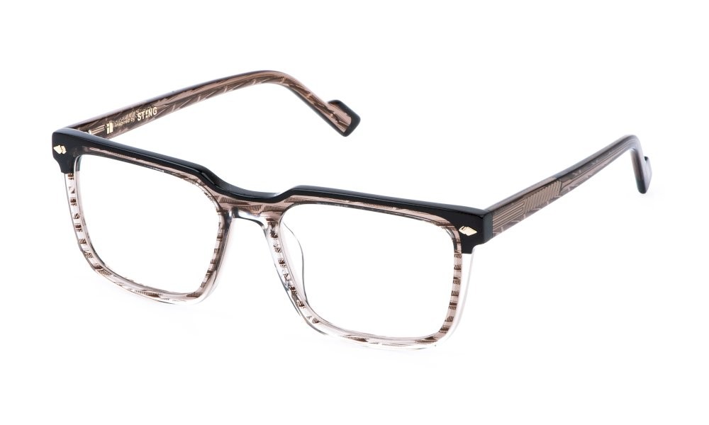 Occhiali da vista Sting VST542 (0XAP) colore fantasia marrone 