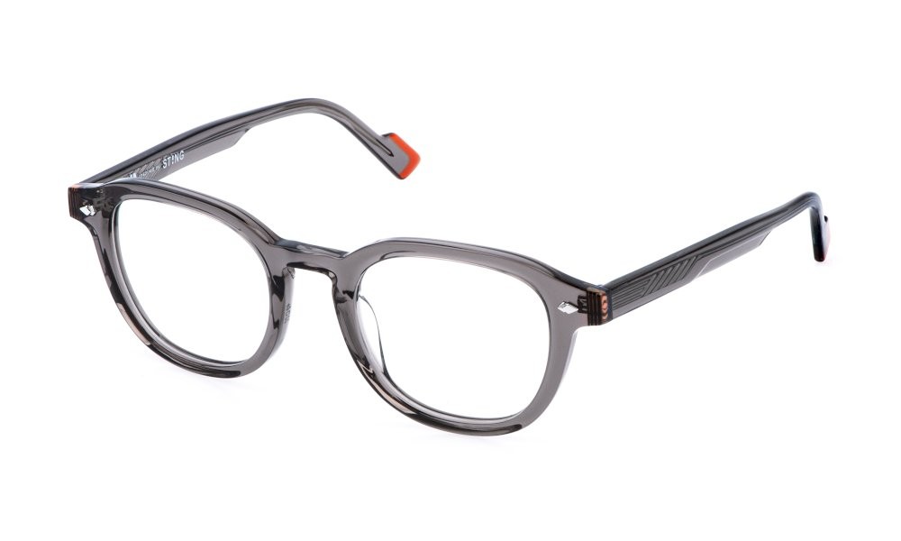 Occhiali da vista Sting VST548 (098Z) colore grigio trasparente 