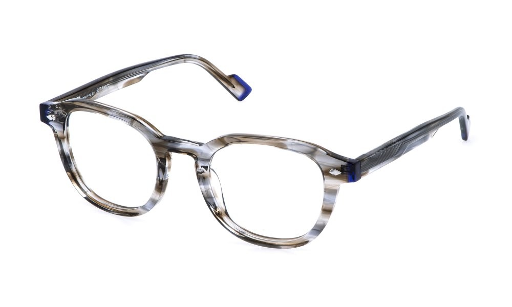 Occhiali da vista Sting VST548 (0P59) colore grigio/verde striato 