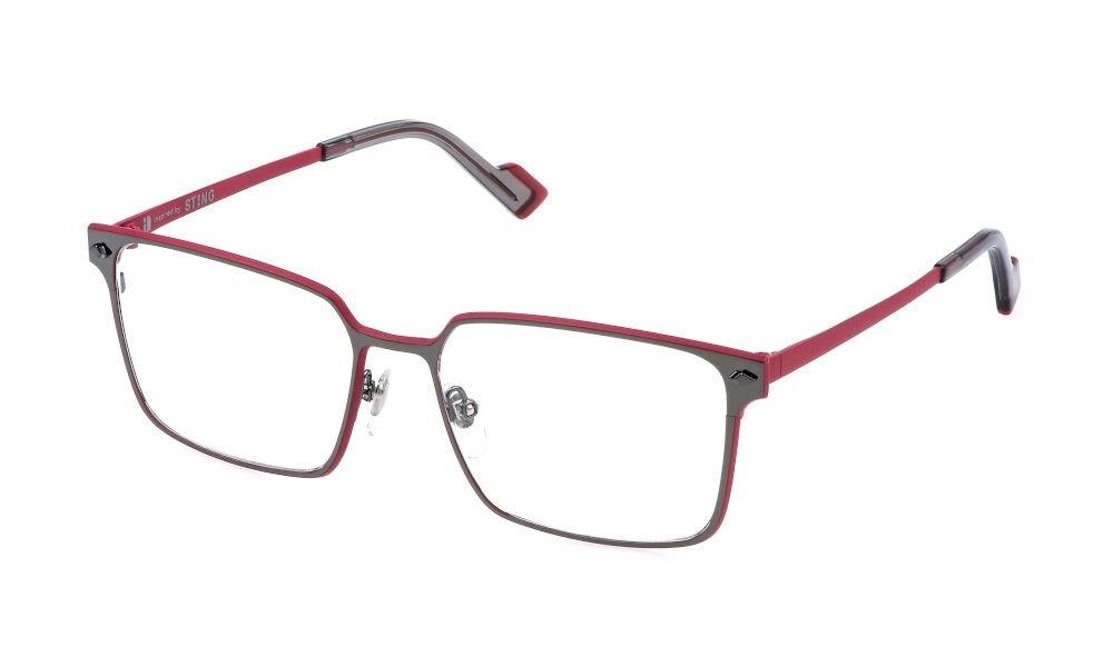 Occhiali da vista Sting VST553 (0597) colore bachelite c/parti rosso 