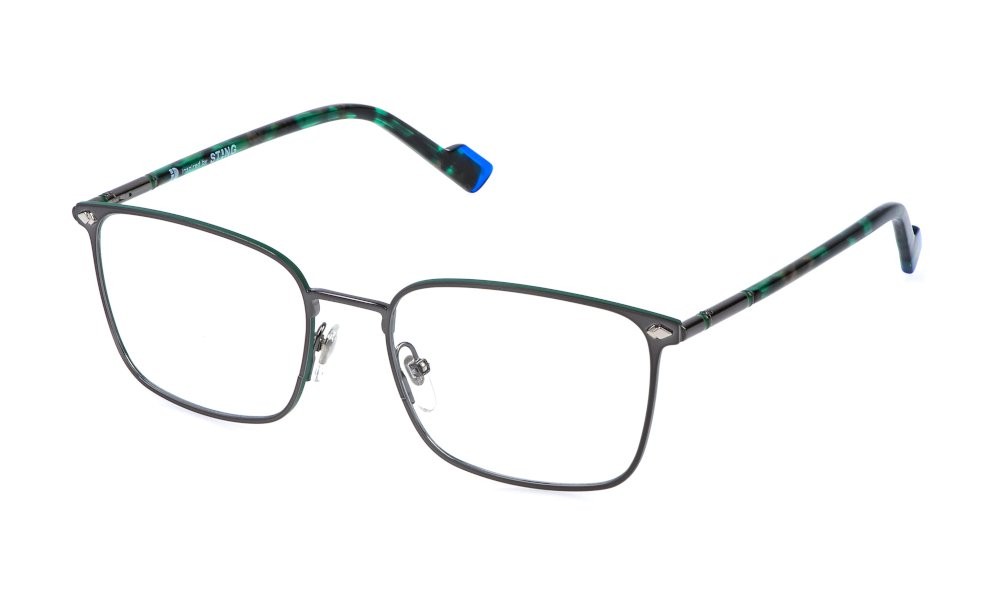 Occhiali da vista Sting VST555 (0593) colore bachelite lucida c/parti colorate 