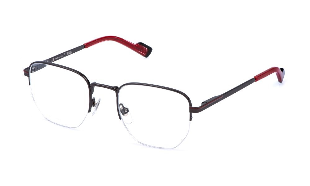 Eyeglasses Sting VST564 (0597) color bachelite c/parti rosso 