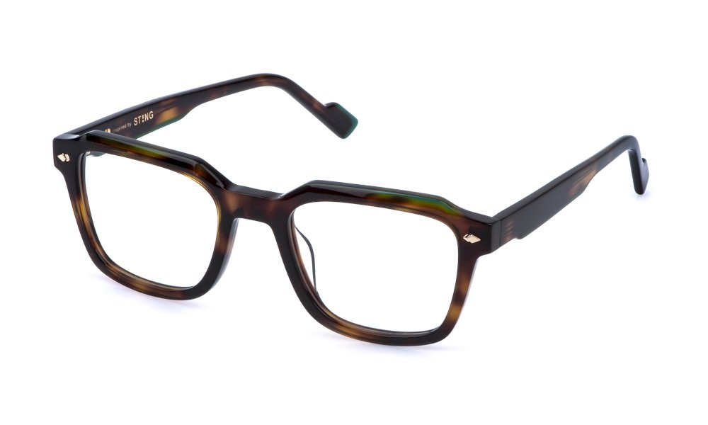 Eyeglasses Sting VST570V (0790) color avana scura lucida 