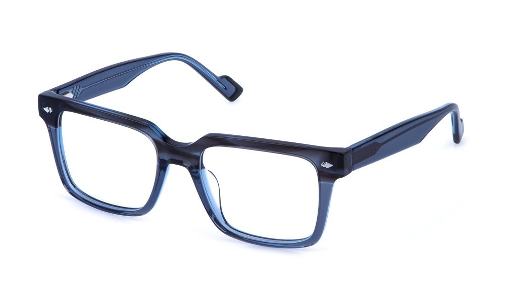 Occhiali da vista Sting VST574V (06MX) colore grigio+azzurro lucido 