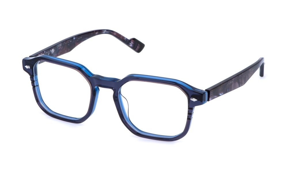 Occhiali da vista Sting VST576 (0GFV) colore grigio+viola 