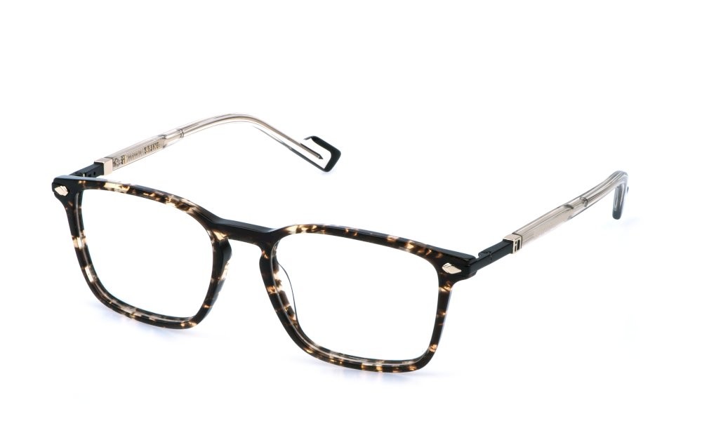 Occhiali da vista Sting VST591 (0D7A) colore avana striata marrone lucida 