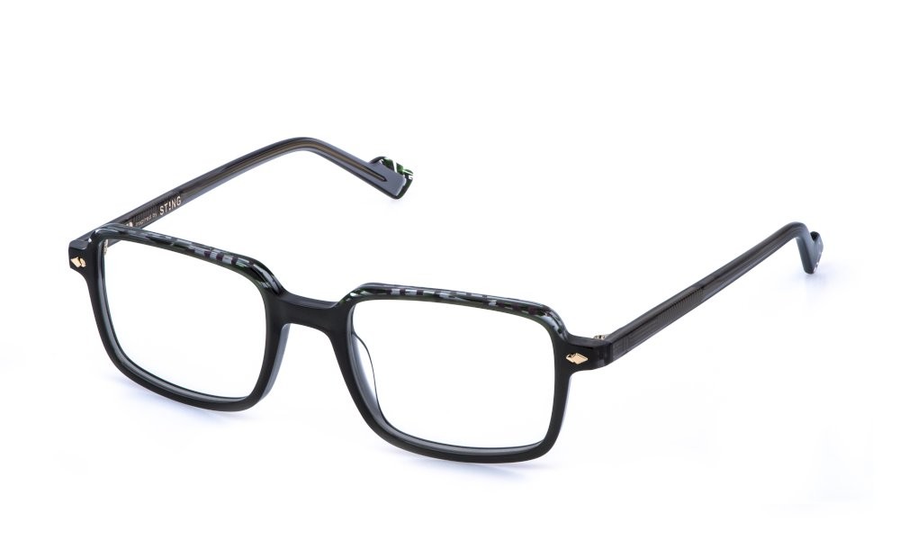 Occhiali da vista Sting VST594V (0912) colore top verde+grigio 