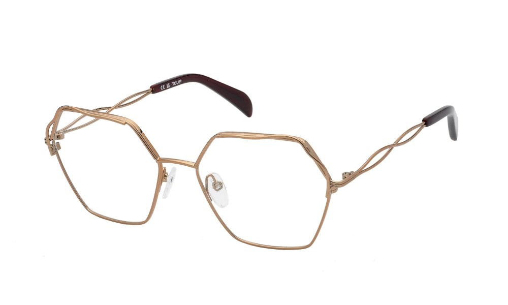 Brillen Tous VTO453 (08FC) farbe oro ramato lucido 