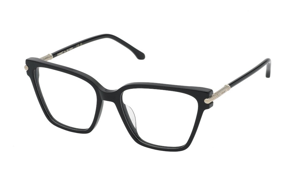 Eyeglasses Twinset VTW016 (0700) color nero lucido 