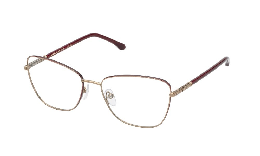 Brillen Twinset VTW017 (08M6) farbe cammello tan lucido c/parti colorate 