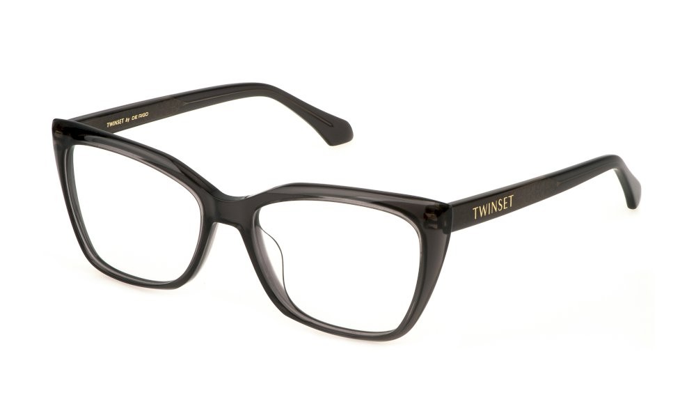 Eyeglasses Twinset VTW031 (098Z) color grigio trasparente 