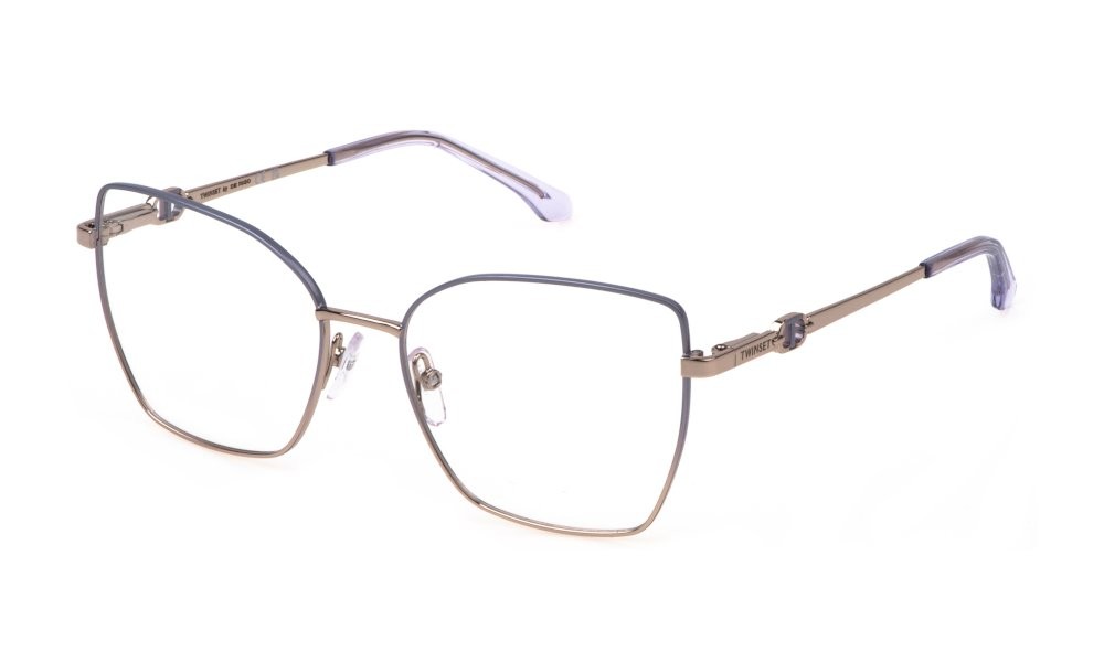 Occhiali da vista Twinset VTW044 (0E59) colore oro rosso lucido c/parti colorate 