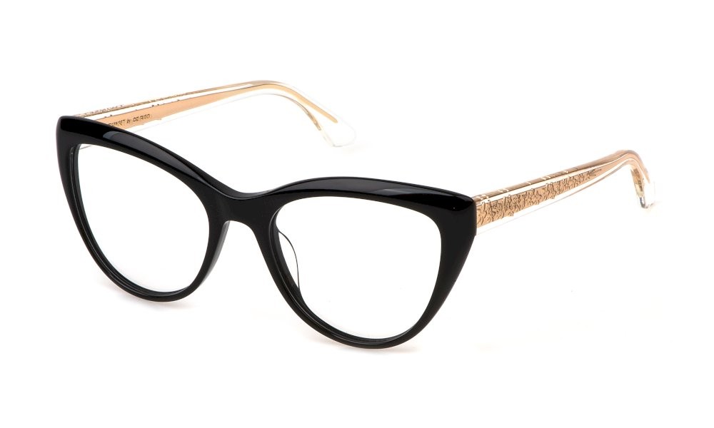 Eyeglasses Twinset VTW046 (0700) color nero lucido 