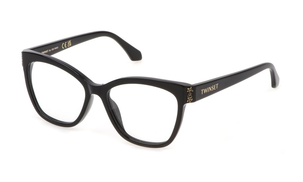 Eyeglasses Twinset VTW050W (700Y) color nero lucido 