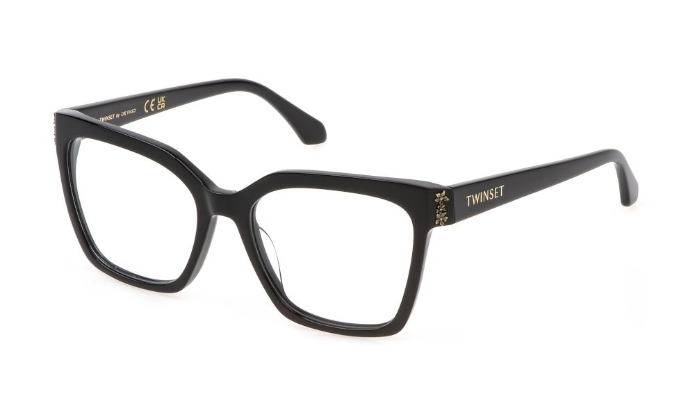 Eyeglasses Twinset VTW051W (700Y) color nero lucido 