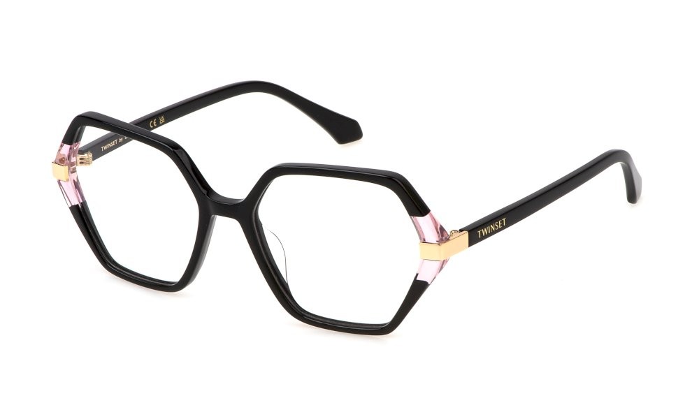 Eyeglasses Twinset VTW052V (0700) color nero lucido 
