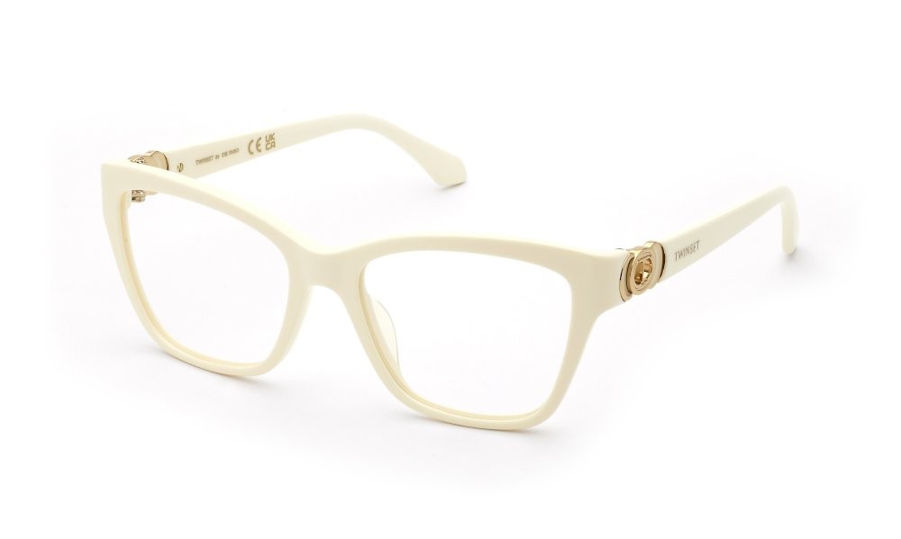 Eyeglasses Twinset VTW072 (09ZQ) color avorio pieno lucido 