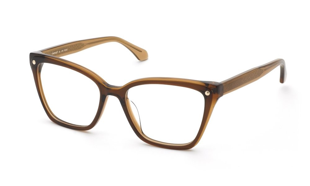 Eyeglasses Twinset VTW073 (0C14) color top marr.scuro/base marr.chiaro 