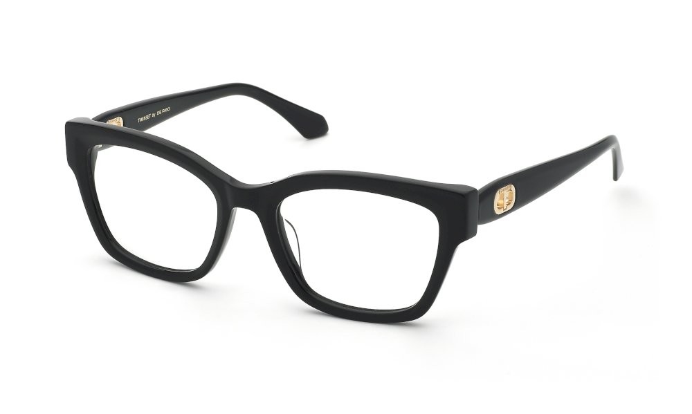 Eyeglasses Twinset VTW075 (0700) color nero lucido 
