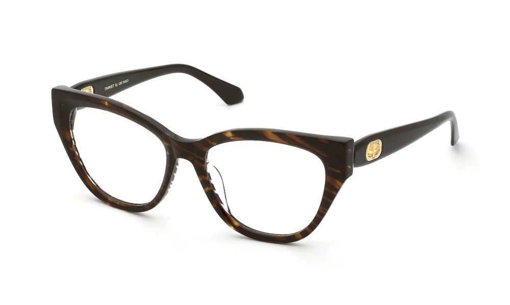 Occhiali da vista Twinset VTW076 (0AHH) colore fantasia animal lucido 