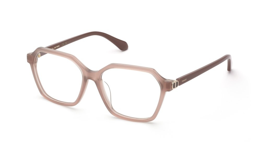 Eyeglasses Twinset VTW082 (06K7) color rosa opalino lucido 