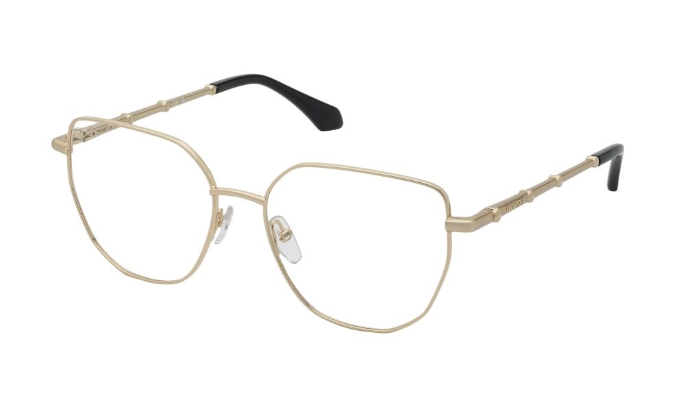 Eyeglasses Twinset VTW088 (300Y) color oro rose' lucido 