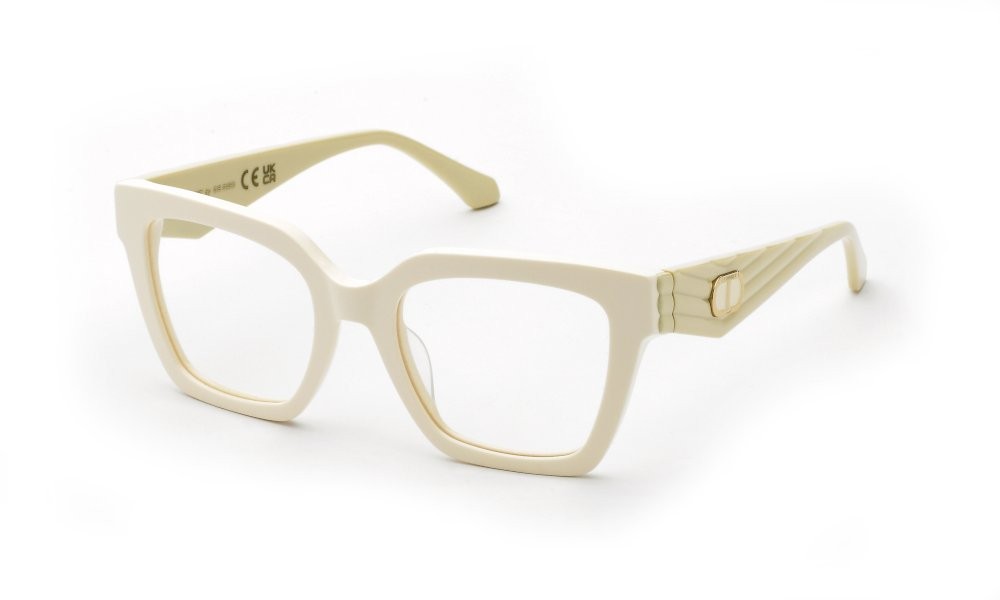 Occhiali da vista Twinset VTW089 (09ZQ) colore avorio pieno lucido 