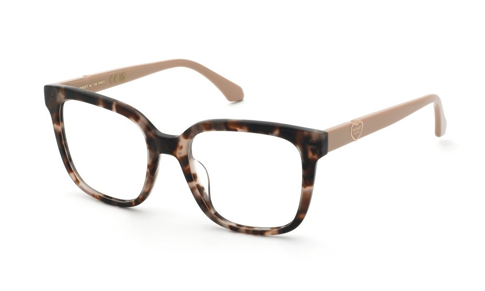 Eyeglasses Twinset VTW090 (0XAP) color fantasia marrone 