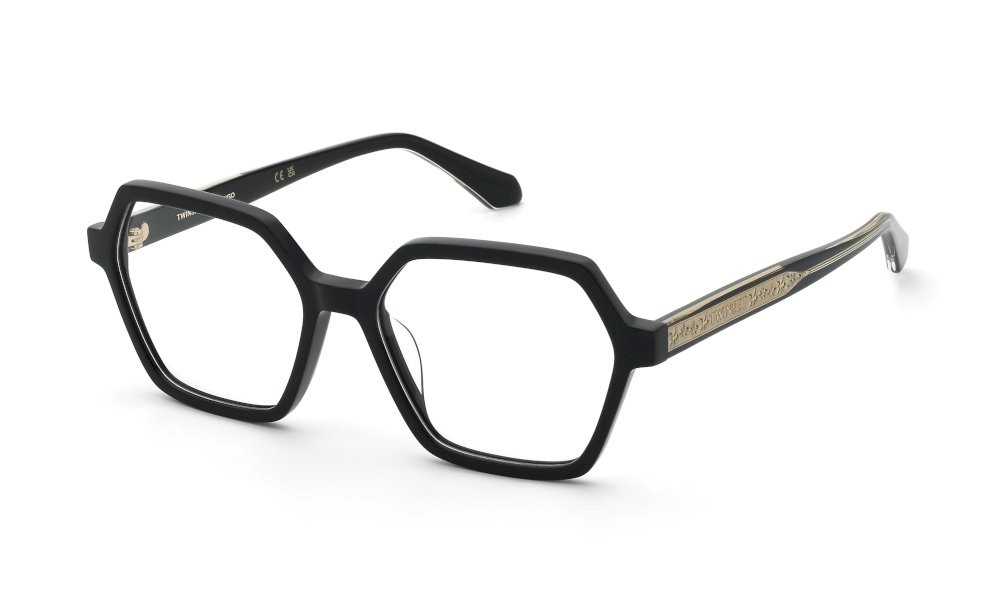 Eyeglasses Twinset VTW094 (0700) color nero lucido 