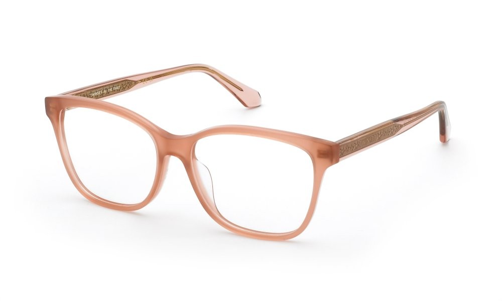 Occhiali da vista Twinset VTW095 (06XG) colore corallo opalino lucido 