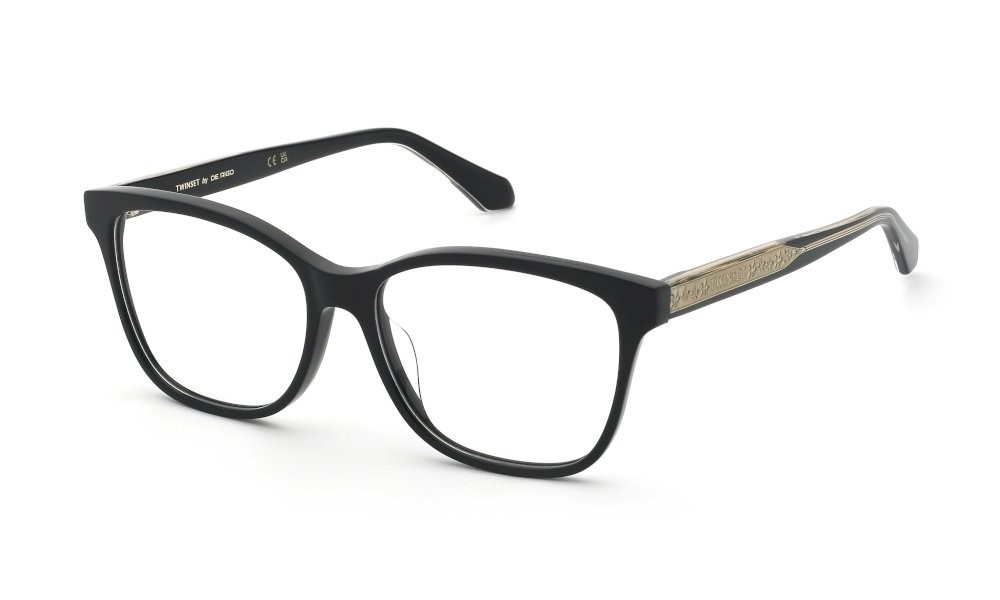 Eyeglasses Twinset VTW095 (0700) color nero lucido 