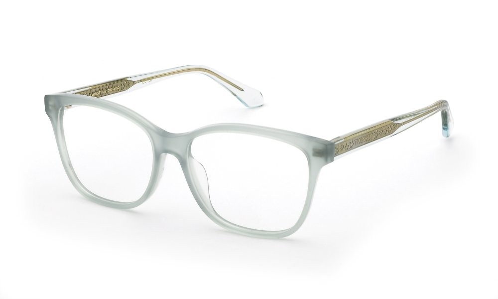 Eyeglasses Twinset VTW095 (0736) color verde opalino 