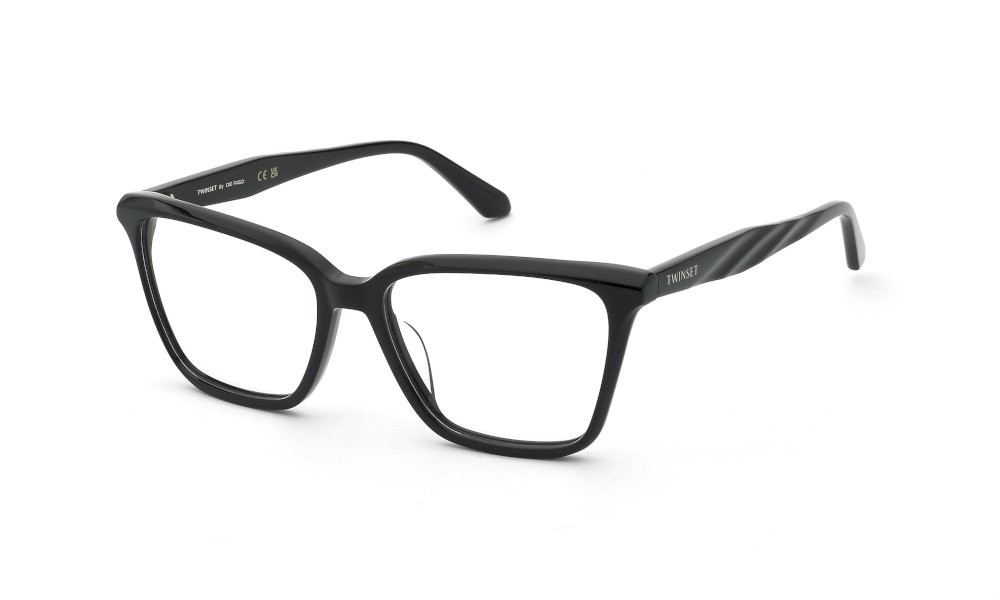 Eyeglasses Twinset VTW121 (0700) color nero lucido 
