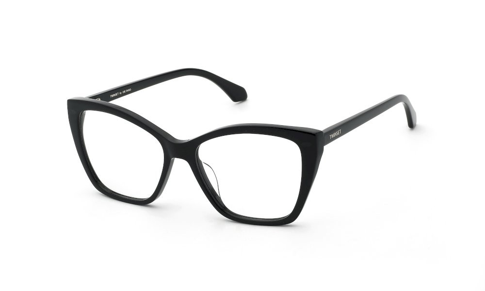 Eyeglasses Twinset VTW130 (0700) color nero lucido 