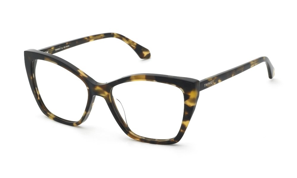 Eyeglasses Twinset VTW130 (0741) color avana gialla lucida 