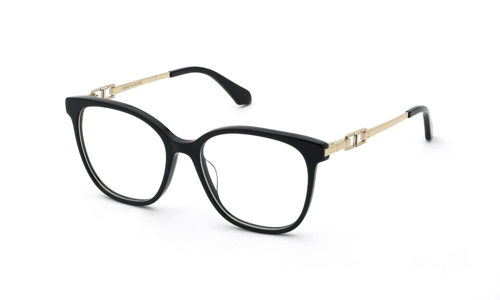 Eyeglasses Twinset VTW132 (0700) color nero lucido 