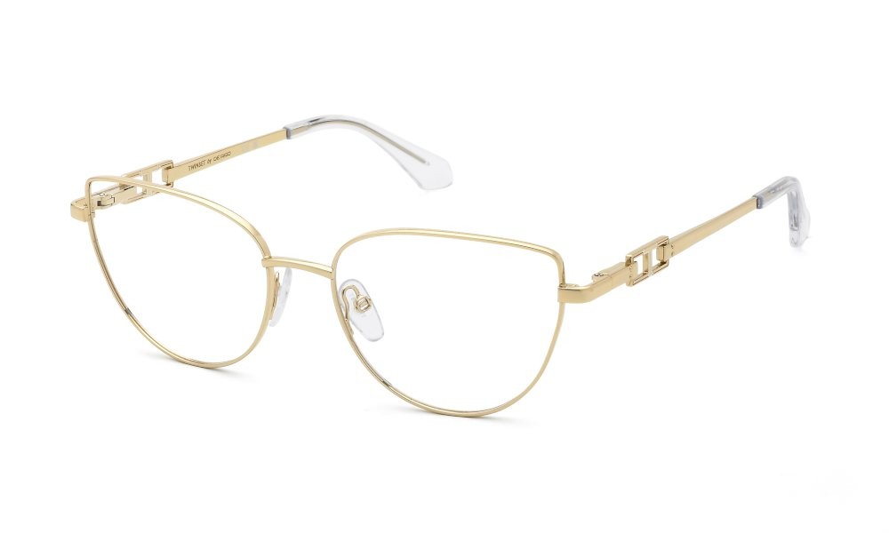 Eyeglasses Twinset VTW134 (0300) color oro rose' lucido 