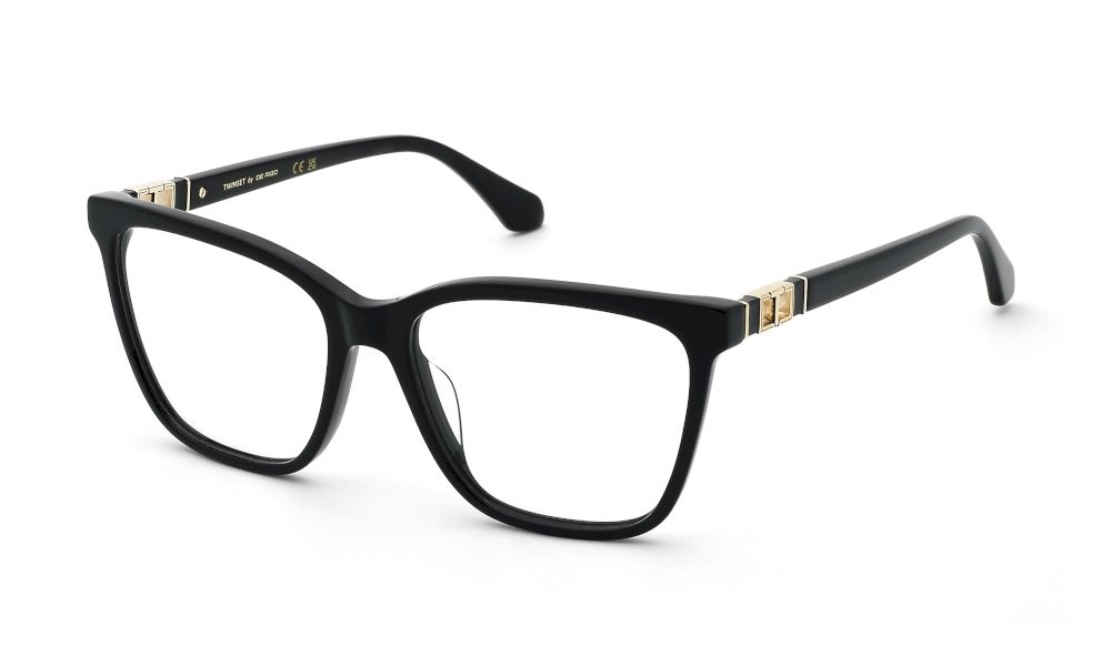 Eyeglasses Twinset VTW135 (0700) color nero lucido 