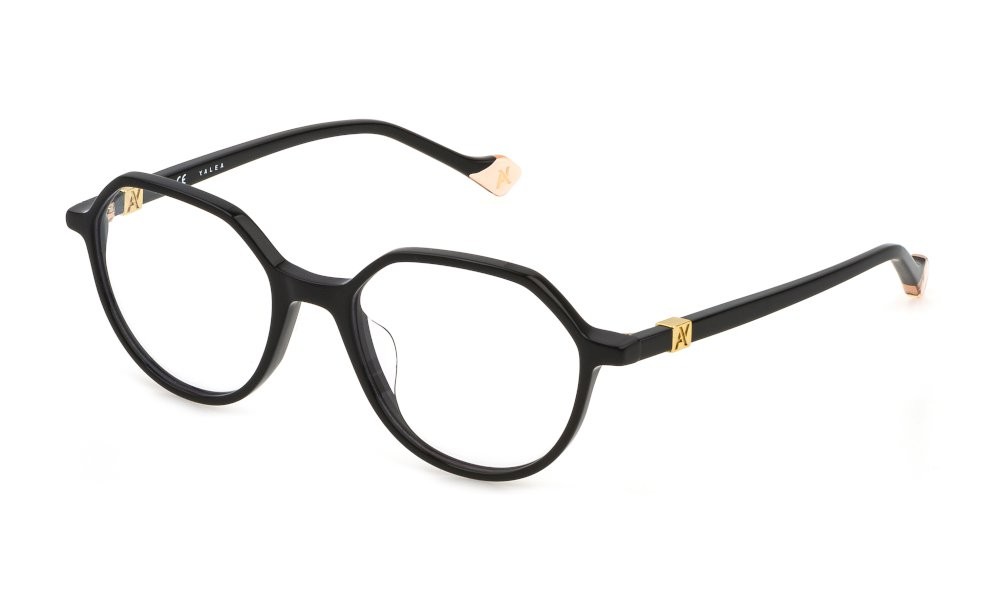 Eyeglasses Yalea Masako VYA019L (0700) color nero lucido 
