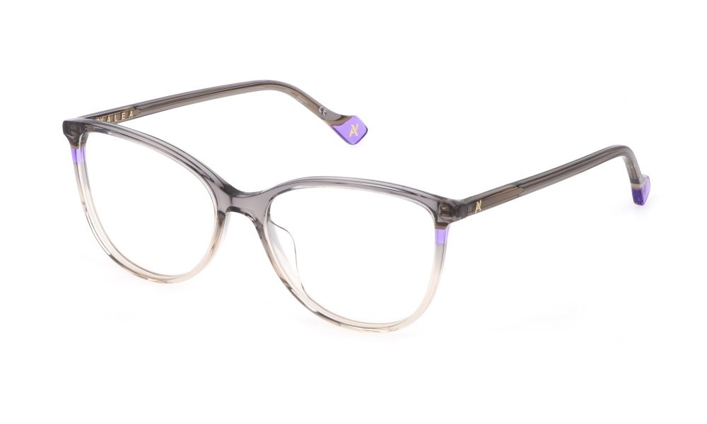 Eyeglasses Yalea Kristin VYA047V (0FUS) color grigio sfumato 
