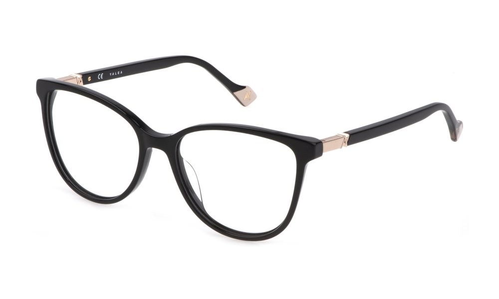 Brillen Yalea Shamsia VYA050 (0700) farbe nero lucido 
