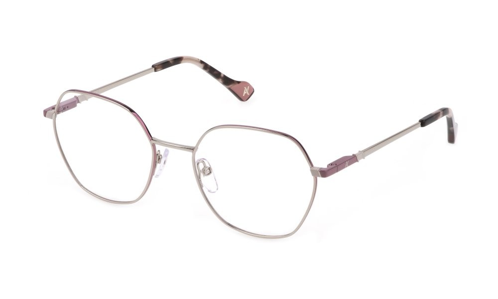 Eyeglasses Yalea Jennifer VYA069 (0H60) color oro rosso lucido c/parti colorate 