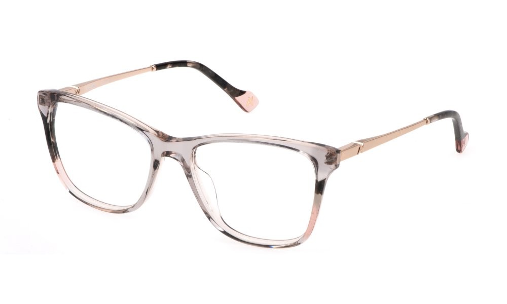 Brillen Yalea Virginia VYA087 (0AHT) farbe top grigio - rosa lucido 