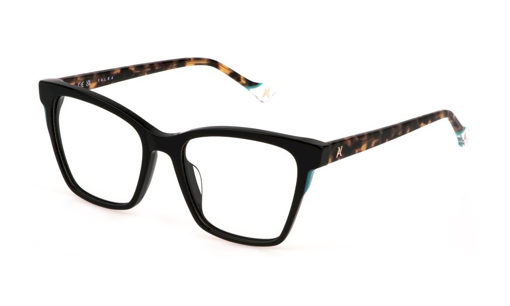 Eyeglasses Yalea Salma VYA110 (0700) color nero lucido 