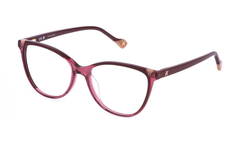 Brillen Yalea Greta VYA112 (01CK) farbe bordeaux 