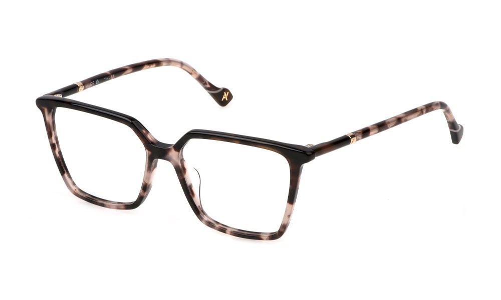 Eyeglasses Yalea Marija VYA129V (0XAP) color fantasia marrone 