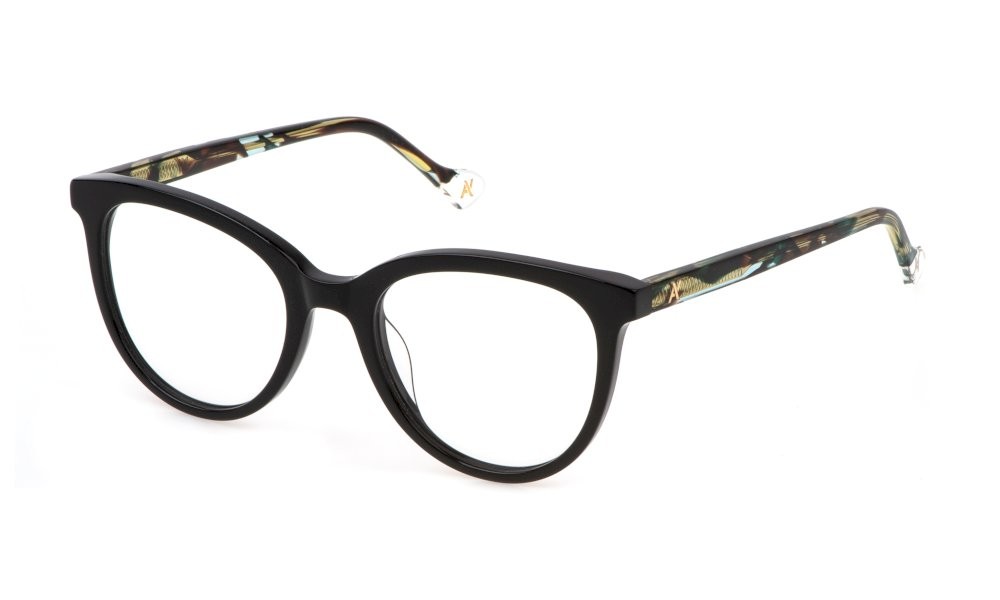 Occhiali da vista Yalea Sally VYA133 (0700) colore nero lucido 