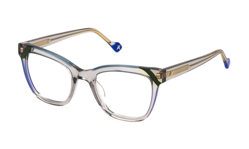 Eyeglasses Yalea Emmy VYA141V (03GU) color grigio 