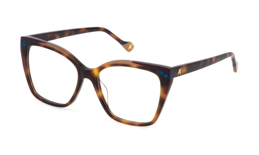Eyeglasses Yalea Hanae VYA158V (0752) color avana scura lucida 