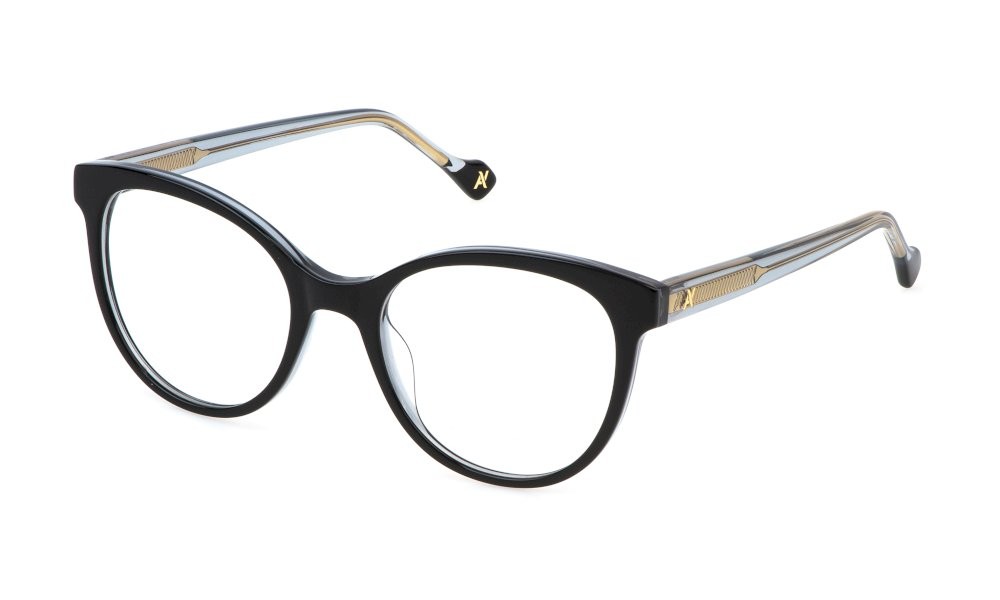 Eyeglasses Yalea Indira VYA159 (0GBE) color multilayer nero 